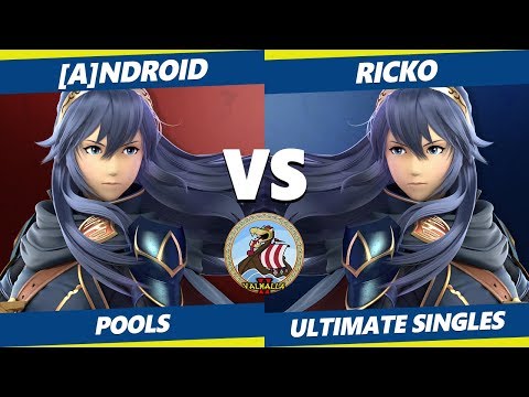 Smash Ultimate Tournament - [A]ndroid (Lucina, Fox) Vs. Ricko (Lucina) Valhalla II SSBU Pools