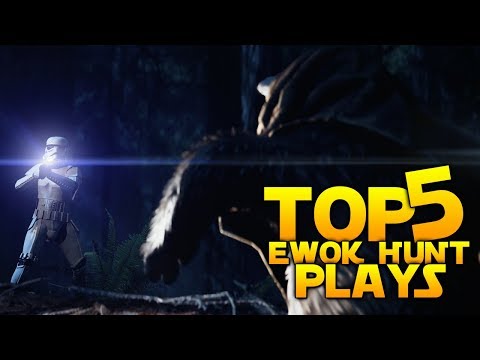 YUB NUB SPECIAL - Battlefront 2 Top 5 Ewok Hunt Plays