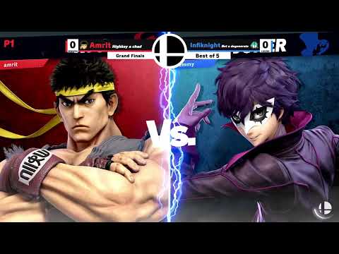 Amrit (Ryu) vs Infiknight (Pyra/Mythra, Joker) - Grand Finals - Fries on a Salad #81