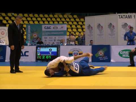 Judo Veterans EM 2012 Opole M5-73kg Finale Halabi(FRA) - Ghiringhelli(ITA)