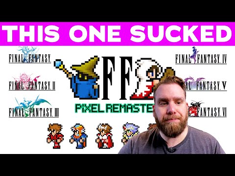 RANKING FINAL FANTASY GAMES I-VI in 2024 | PIxel Remaster