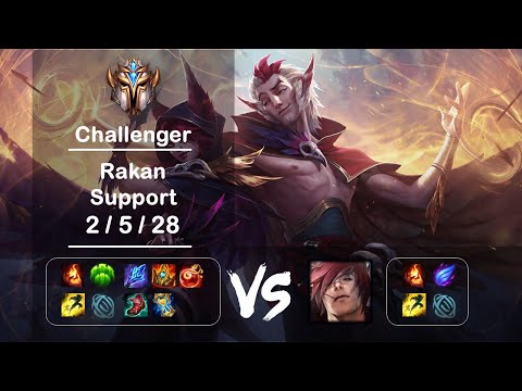 KR Challenger Replays Support Rakan vs Sett Ep.2215