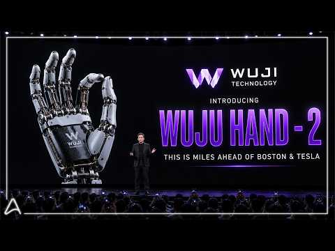Video Thumbnail: China's New Bionic Humanoid Hand Just Made Boston Dynamics & Tesla's Humanoids Look Like a JOKE!