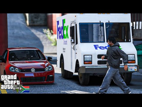 GTA Mzansi - LA Revo | Delivery Job At FedEx | Ep.4