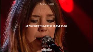 I Know Places - Lykke Li (sub-español)