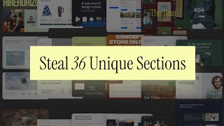 Steal The 36 Web Design Sections That Top Brands Use
