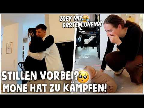 STILLEN bald VORBEI?😭 DAMIT hat MONE zu KÄMPFEN!😍 + ZOEY mit ERSTEM UNFUG!😂 | kobexmone