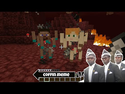 Coffin Meme but It's CURSED Part 8 - Minecraft