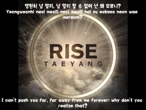 Taeyang- Love You To Death (English Subs + Romanization + Hangul)