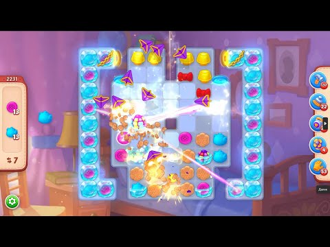 Homescapes 2231 Level - 14 moves - NO BooSTERS