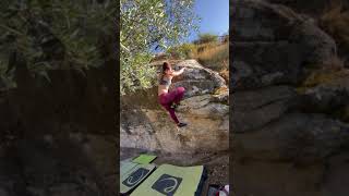 Photo of problem Route one in Maldà boulder Area