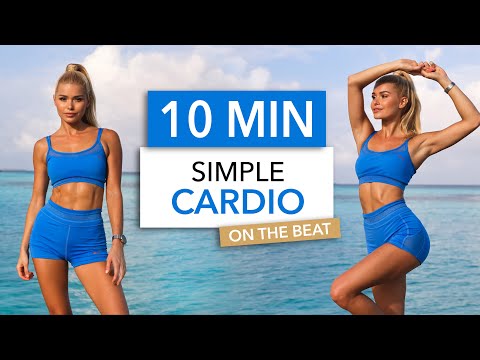 10 MIN SIMPLE CARDIO - On The Beat I not embarrassing, suitable for public places, easy to follow