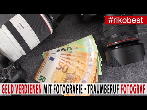 Geld verdienen mit der Fotografie 📷 Traumberuf Fotograf 💰 das solltest du unbedingt wissen ✅