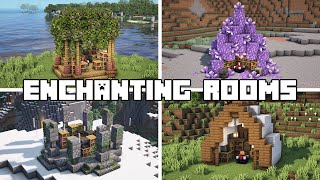 Minecraft - Enchanting Room Design Ideas! (Tutoria
