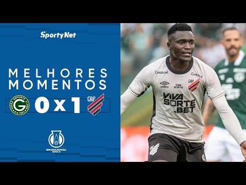 VIVEROS MARCA, ATHLETICO VENCE E ENTRA NO G4 - Goiás 0x1 Athletico PR - Melhores Momentos - Série B