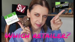 Online Asian Beauty Retailers Review : Olive Young  - YesStyle  - Stylevana - Where should you buy