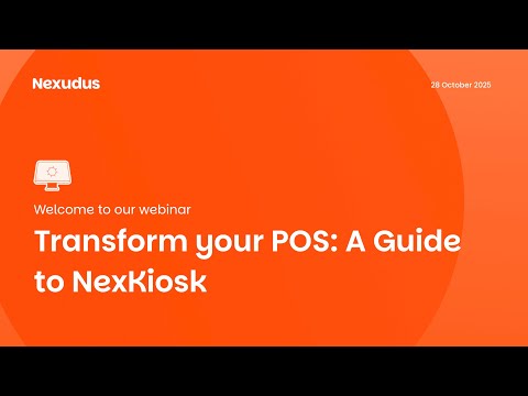 Nexudus Webinar: Transform Your POS - A Guide to Implementing NexKiosk