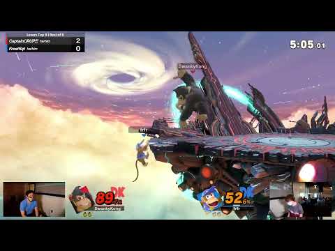 RISE 2022 Losers Top 8 - CaptainCRUP!!! (Donkey Kong) vs. AE|FrostKqt (Chrom/Diddy Kong)