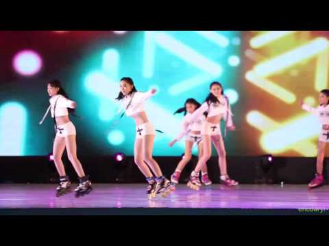 2017 WRD World Roller Dance 世界轮舞大赛，湖南 X6 轮舞队