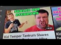 Rant 100 Kid Temper Tantrum Shaves Off Daddy S Eyebrows After Reaching 100k Subscribers Channel