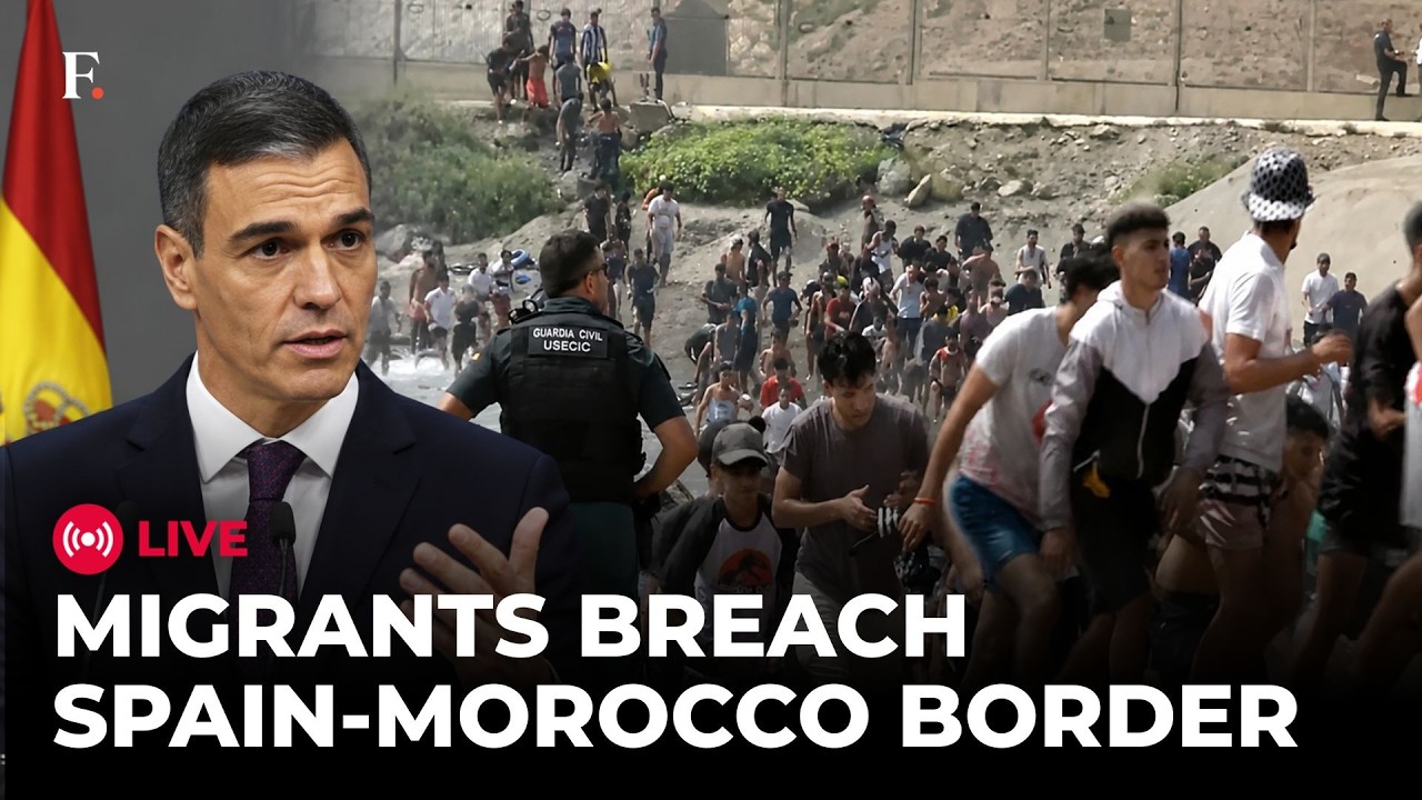 BREAKING NEWS LIVE: Spain-Morocco Border Descends Into Chaos | Several Dead After Ceuta Breach