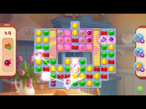 Homescapes level 1087 - 16 Moves - No Boosters #Bubunka