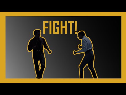 Gregory Peck Vs Leech (Charlton Heston) [The Big Country]