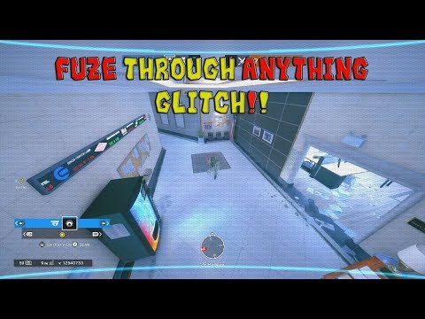 HOW TO FUZE THROUGH ANYTHING!! - INSANE NEW FUZE GLITCH (Rainbow Six Siege)