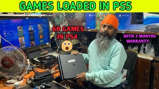 60 GAMES IN PS4 ,GAMES LOADED IN PS5 ? CHEAPEST PLAYSTATION PRICES IN CHANDNI CHOWK, DELHI