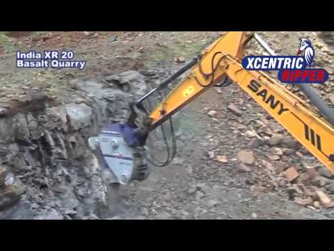 Ahmedabad, India. Bacha Construction Equipments. Xcentric Ripper XR20.