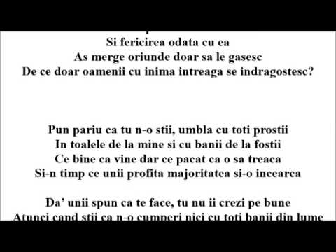 Anda Dimitriu feat. Spike - O parte din mine  Versuri (Lyrics)