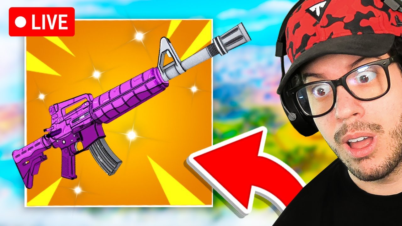 🔴 LIVE! - NEW UPDATE *4 MYTHICS* in FORTNITE!