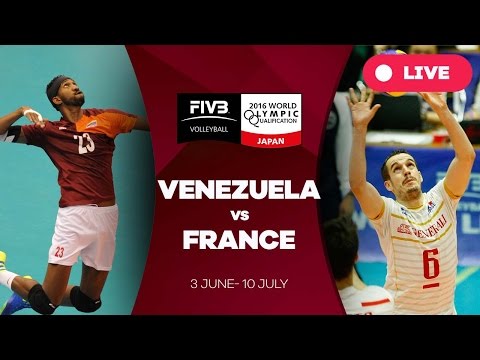 Venezuela v France - 2016 Men's World Olympic Qualification Tournament