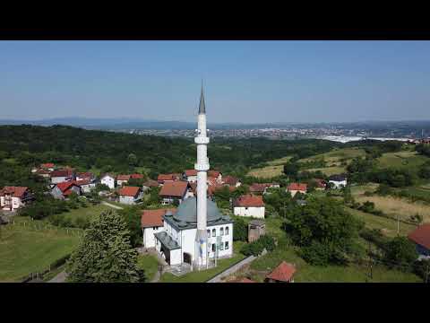 Gornji Šepak kod Zvornika. Snimak iz drona 4K.