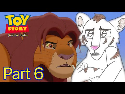 Toy Story (Animal Style) Part 6 - Caleb and Simba fight/Terrence