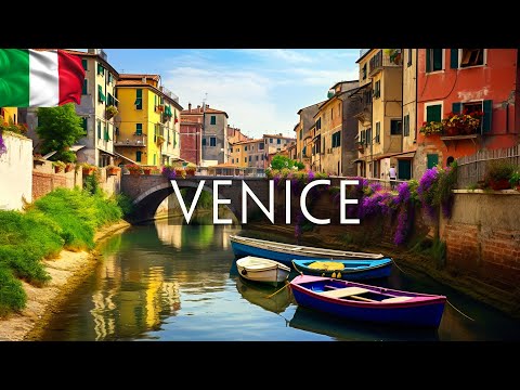 VENICE, ITALY • 4K Relaxation Film • Peaceful Relaxing Music • Nature 4K Video UltraHD