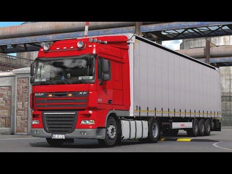 ETS2 DAF XF 105.460 Ostrołęka - Suwałki