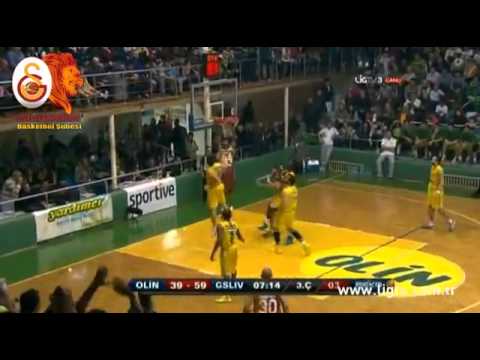 Milan Mačvan - Olin Edirne vs Galatasaray LH Istanbul 77 vs 98 (TBL G14, 05.01.2014)
