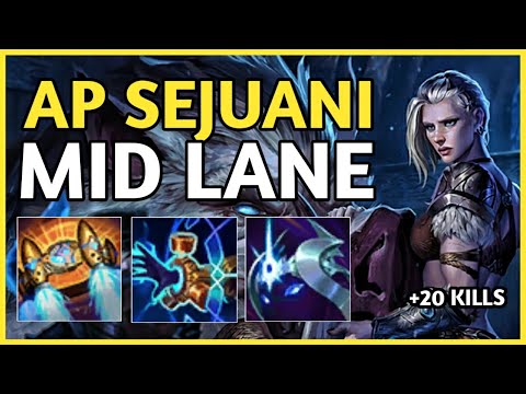 S11 AP SEJUANI MID REALLY WORKS ?! BUILD AND RUNES - League Of Legends