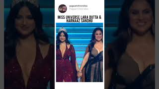 Download lagu Harnaaz Sandhu and Lara Dutta in Miss Diva #harnaazsandhu #laradutta #missuniverse mp3