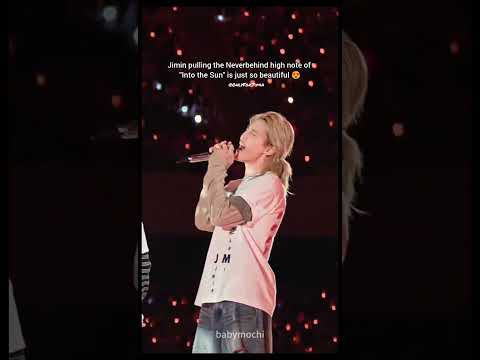 #parkjimin \Into The Sun\ highnote😍 #jimin #jiminie #weloveyoujimin #jm #concert #bts #kpop #shorts
