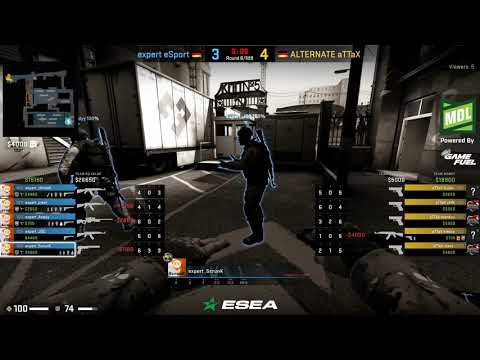 ESEA MDL SEASON 31 EUROPE ALTERNATE ATTAX VS EXPERT | TRAIN | CSGO 2019