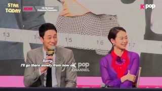Shin Min Ah and So Ji Sub [Oh My Venus Press Conference] 151126 video