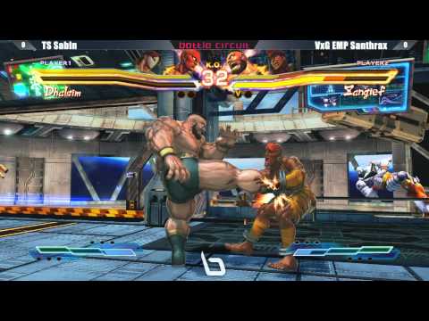 SFxT 2013 Losers Finals TS Sabin vs VxG EMP Santhrax - Next Level Battle Circuit #6 Tournament