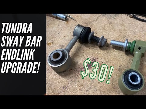 3rd Gen Toyota Tundra Sway Bar/ Endlink  Install!