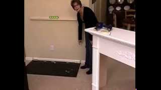 How to Makeover Your Home Using a Fireplace Mantel and Electric Fireplace (PBS) - Part 1