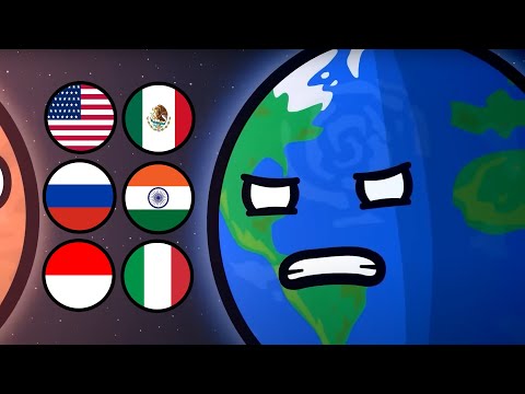 "Moons should know their place" in 6 languages | @SolarBalls