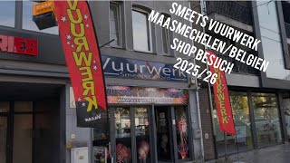 Smeets Vuurwerk - Maasmechelen/Belgien 2025 Shop Tour