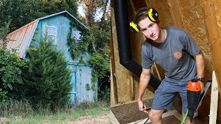 Building the Bedroom | Abandoned Shed to House Renovation