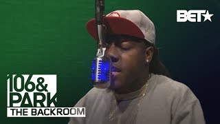 Ace Hood in The Backroom | 106 &amp; Park Backroom